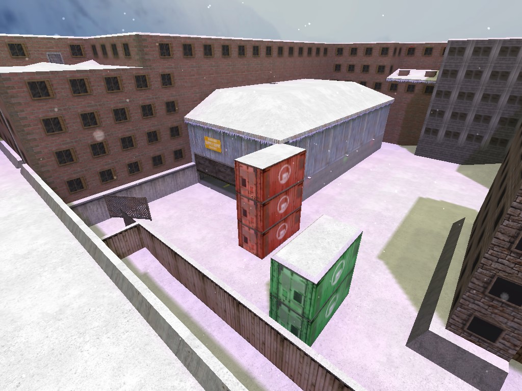 Santa Assault Course Сервера CS 1.6 c картой cs_assault_santa