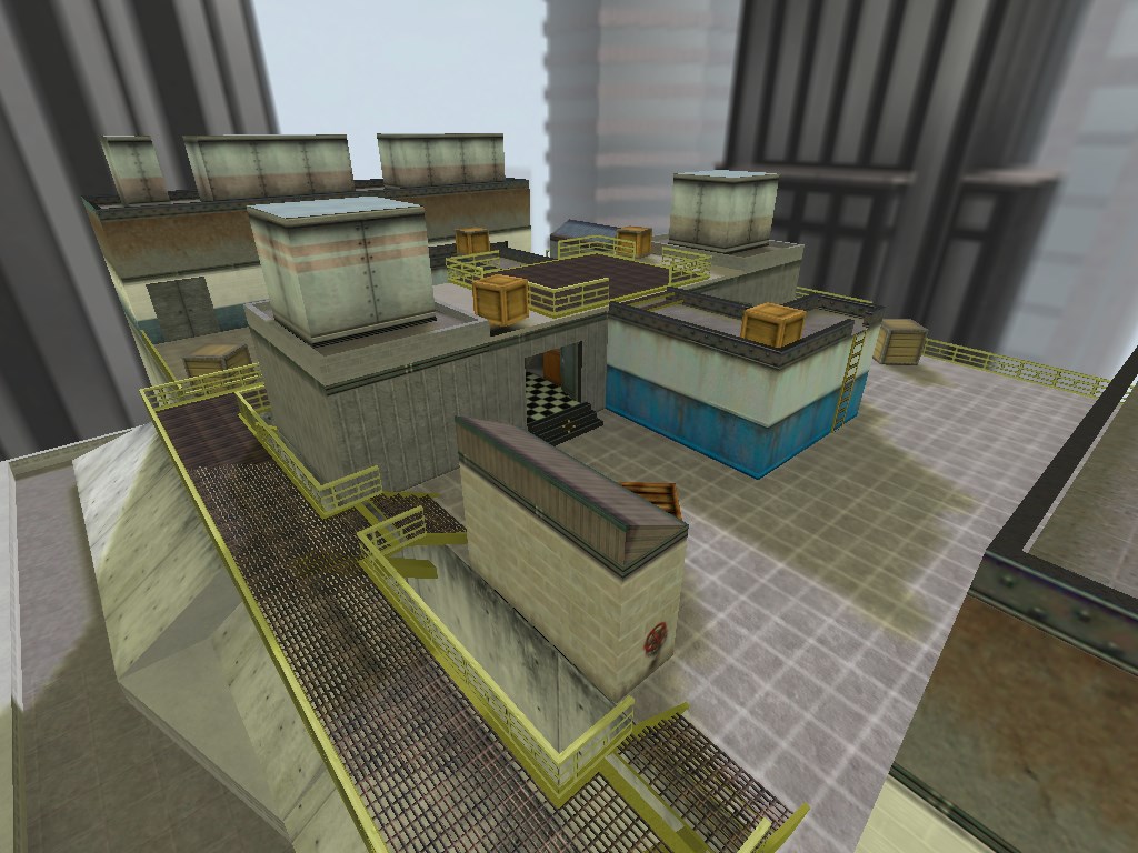 Сервера CS 1.6 c картой gg_skyscraper_roof
